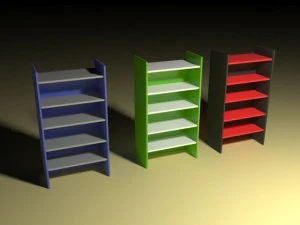 bookcase 3D Model