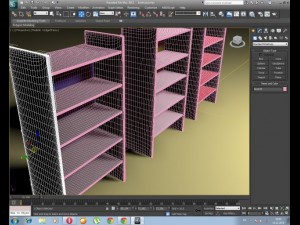 bookcase 3D 모델