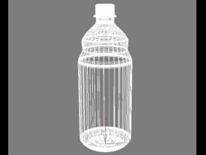 Flasche 3D Modell