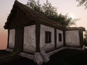 medieval house 3Dモデル