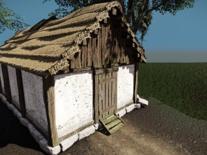 medieval house 3Dモデル