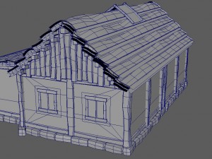 medieval house 3Dモデル