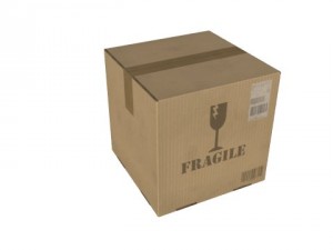 pallet with boxes 4 in 1 Modèle 3D