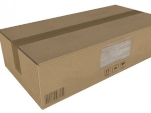 pallet with boxes 4 in 1 Modèle 3D