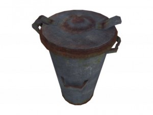 trash can 3D 모델