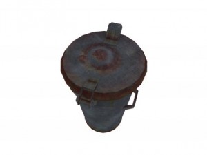 trash can 3D 모델