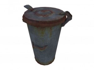 trash can 3D 모델