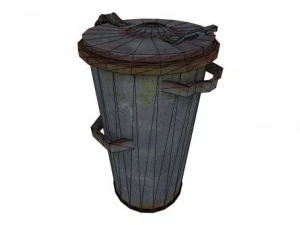 poubelle Modèle 3D