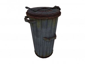 trash can 3D 모델