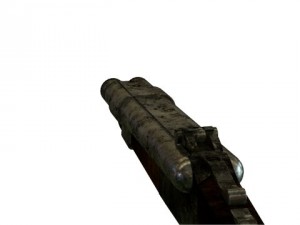 sawed off shotgun 3D मॉडल