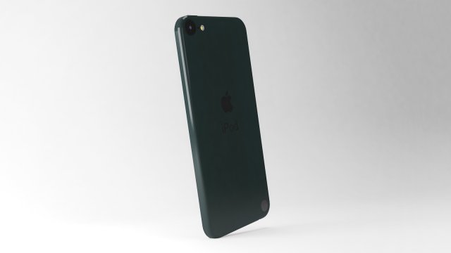 ipod touch 5g 3D 模型 .c4d .max .obj .3ds .fbx .stl .blend 