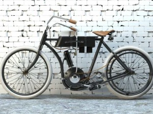 harley davidson 1908 3D Model