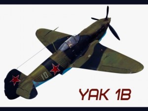 yakovlev  or yak1b soviet world war ii fighter Modelo 3D
