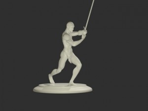 swordsman printready 3D Model