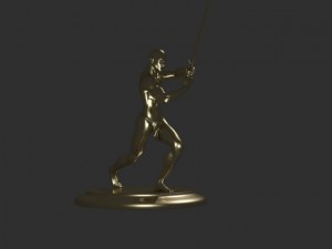 swordsman printready 3D Model