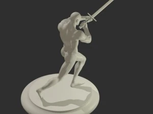 swordsman printready 3D Model