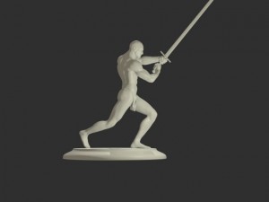 swordsman printready 3D Model