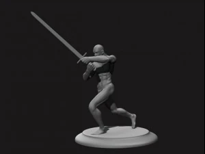 swordsman printready 3D Model