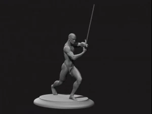 swordsman printready 3D Model