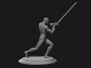 swordsman printready 3D Model