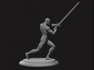 swordsman printready 3D Model