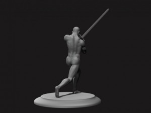 swordsman printready 3D Model
