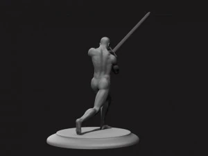 swordsman printready 3D Model