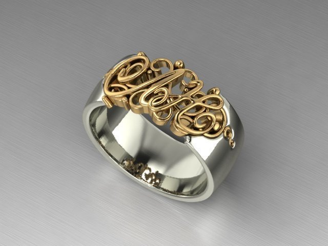 ring 3D Model .c4d .max .obj .3ds .fbx .stl .blend 