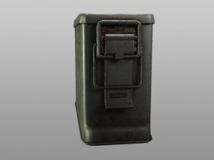 ammo box cal30 m2 Modèle 3D
