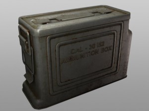 ammo box cal30 m2 Model 3D
