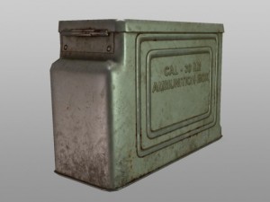 ammo box cal30 m2 Model 3D