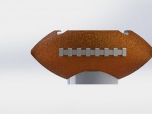 ash tray football 3D Модель