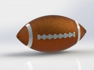 football ball Model 3D