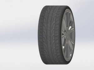 wheel of car 3D Modell