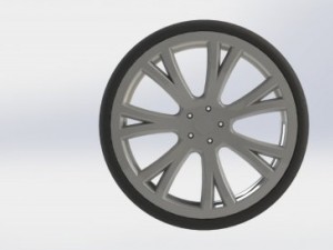 wheel of car 3D Modell