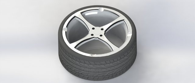 ash tray wheel of car Model 3D .c4d .max .obj .3ds .fbx .stl .blend 