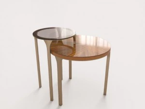 साइड टेबल ब्रब्बू लुरे 3D मॉडल