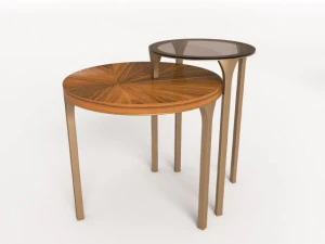 side table brabbu luray 3D Model