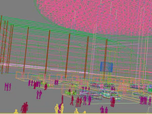 car sales center 3D Model
