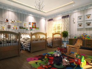 childrens amusement park 02 Model 3D