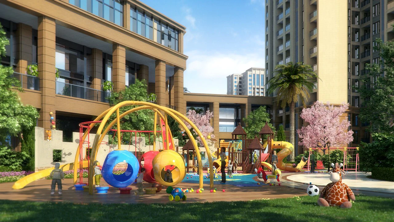childrens amusement park 04 3D Model .c4d .max .obj .3ds .fbx .stl .blend