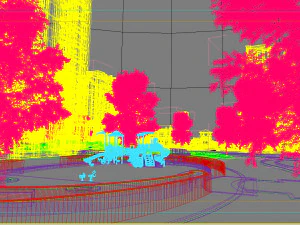 vchildrens amusement park 05 3D Model