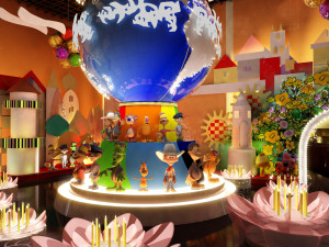 childrens amusement park 07 Model 3D