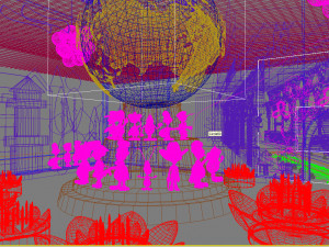 childrens amusement park 07 3D Model