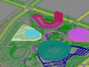 sports stadium 001 3D Model
