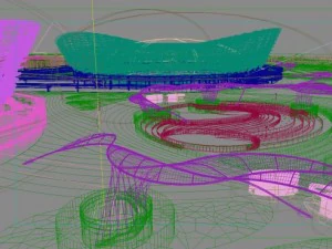sports stadium 001 3D Model