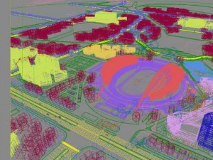 sports stadium 002 3D Model