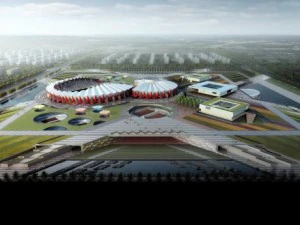 est&aacute;dio esportivo 003 Modelo 3D