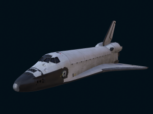 space shuttle Model 3D