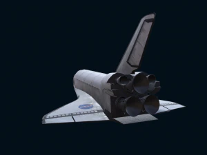 space shuttle 3D Model